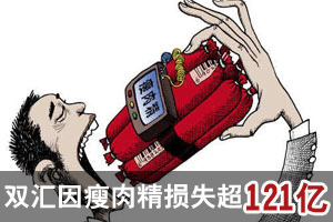 双汇因瘦肉精事件损失超121亿 