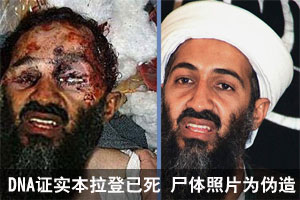 DAN验证本拉登被击毙 网上流传尸体照片为伪造