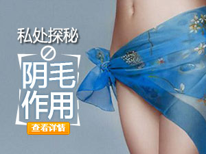 阴毛的作用