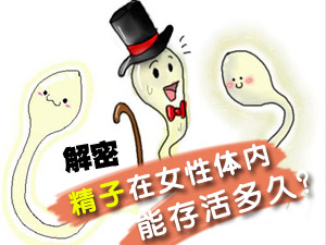 精子能存活多久