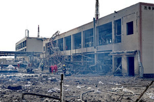 河北赵县化工厂爆炸致13人死亡 生产高污染化工品
