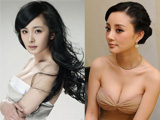 看昔日平胸女星如何变丰满