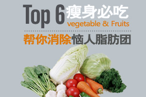 六种美食帮你消灭恼人脂肪团