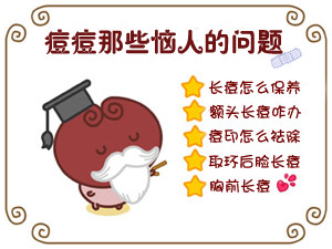 有关痤疮的疑问