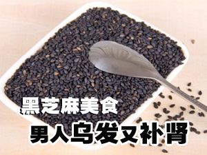 黑芝麻乌发补肾