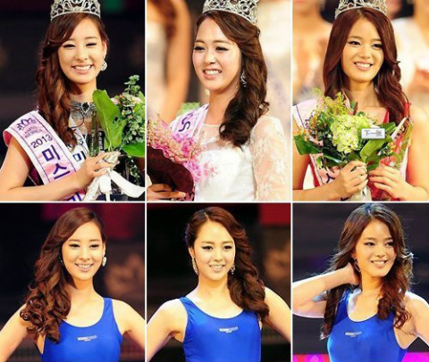 2013韩国小姐三甲出炉 变妆前后对照 2013韩国小姐三甲出炉 变妆前后对照