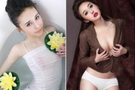 女星真假胸器探秘 丰胸前后对比照大曝