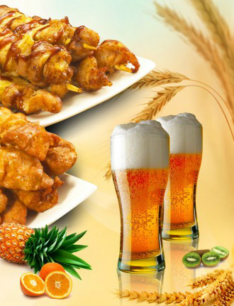 吃烧烤喝啤酒爽 同时也是健康的代价 吃烧烤喝啤酒爽 同时也是健康的代价