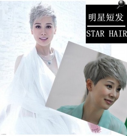 王菲演绎率性短发 谁说干练的女人没魅力