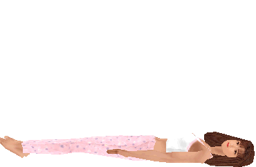 睡前瘦腿瑜伽四个动作 变筷子腿